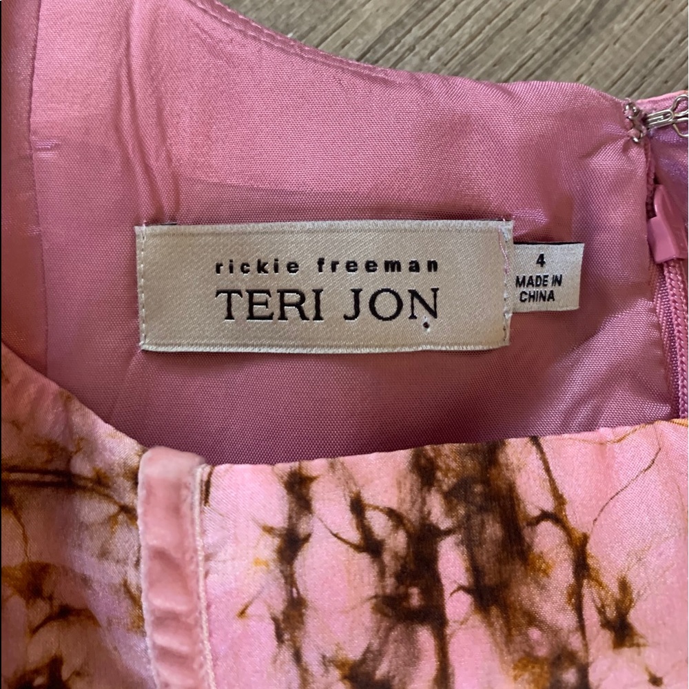 Ricky Freeman Teri John Silk Ruffle Skirt Dress - Picture 4 of 5